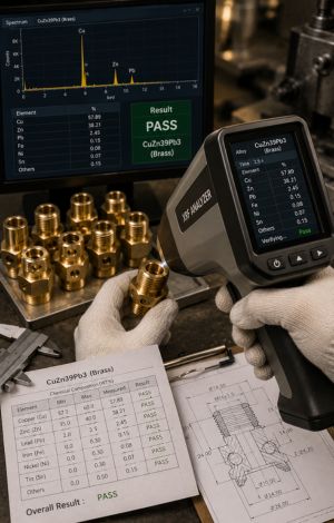 Optical VMS Verified Precision Brass Turned Lots - Khodal Impex