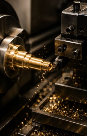 Precision Brass Turned Components & Inserts - Khodal Impex