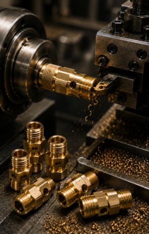 High Tensile Automotive Brass Bushings & Fasteners - Khodal Impex
