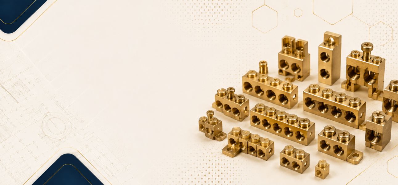 Electrical Brass Terminal Blocks & Cable Glands - Khodal Impex