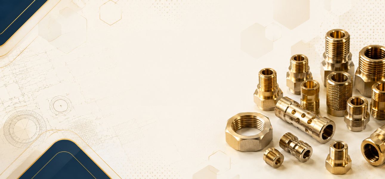 Precision Brass Turned Inserts & Fasteners - Khodal Impex