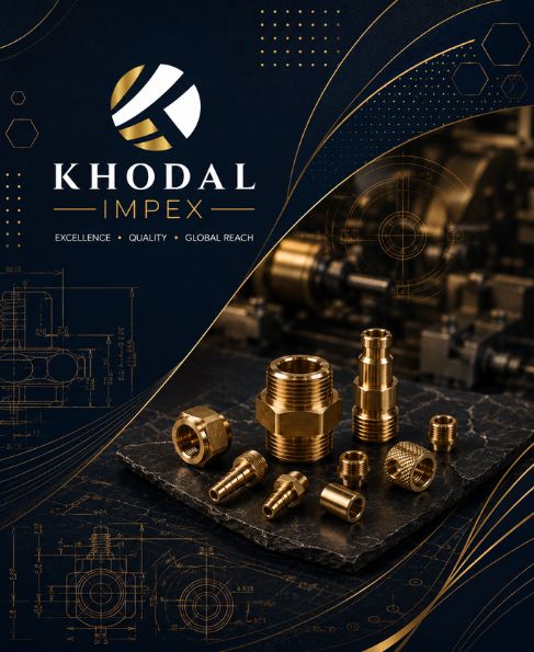 High Precision Turned Brass Components - Khodal Impex