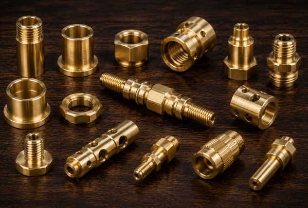 Brass CNC Parts - Khodal Impex