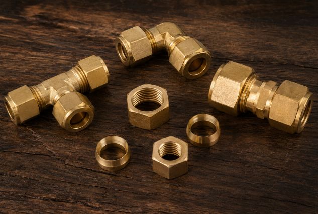 Brass Compression Fitting - Khodal Impex