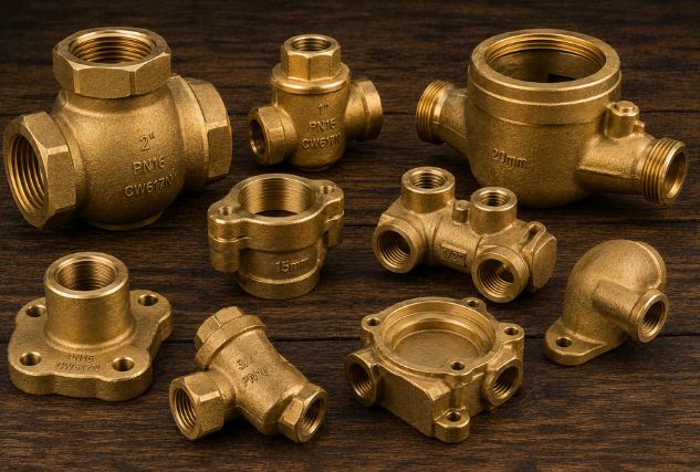 Brass Casting - Precision Brass Components - Khodal Impex