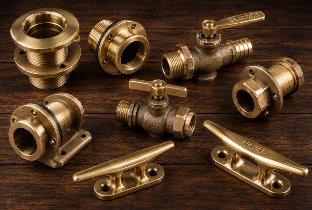 Marine Components - Precision Brass Components - Khodal Impex