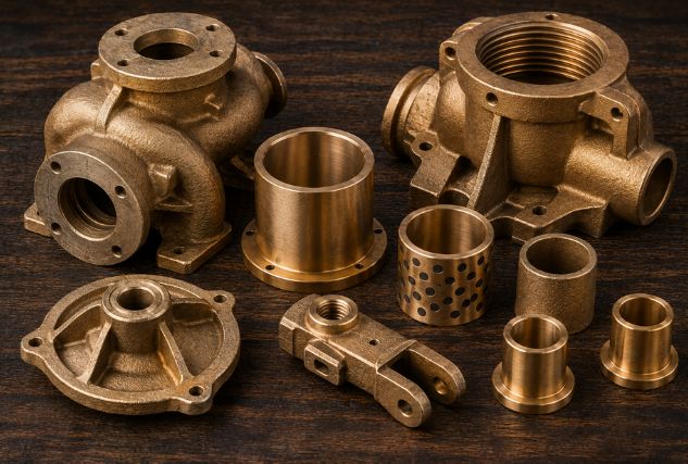 Bronze Casting - Precision Brass Components - Khodal Impex