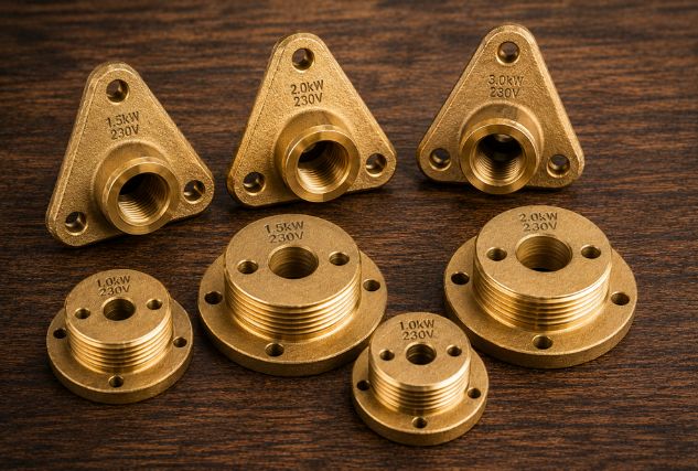 Heating Elements Or Brass Flange - Khodal Impex